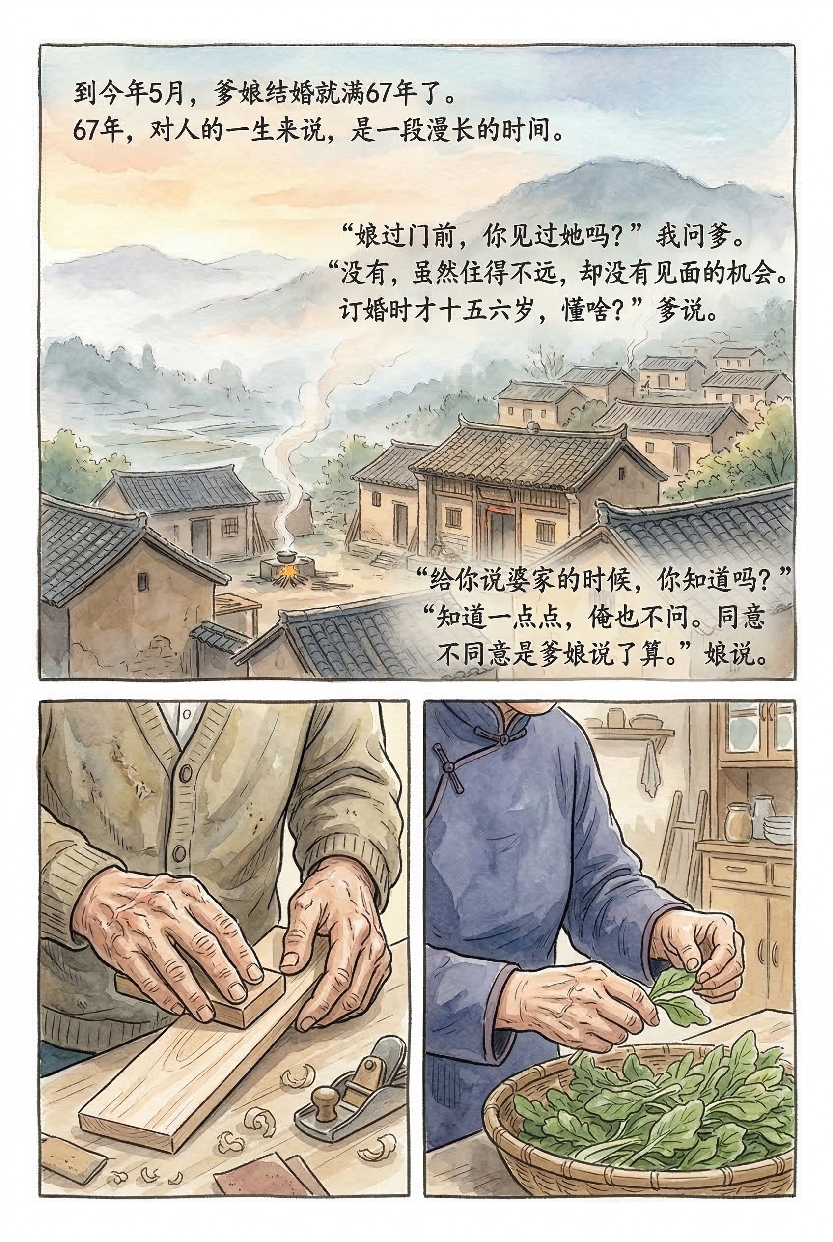 The Weight of Time (娘过门前)