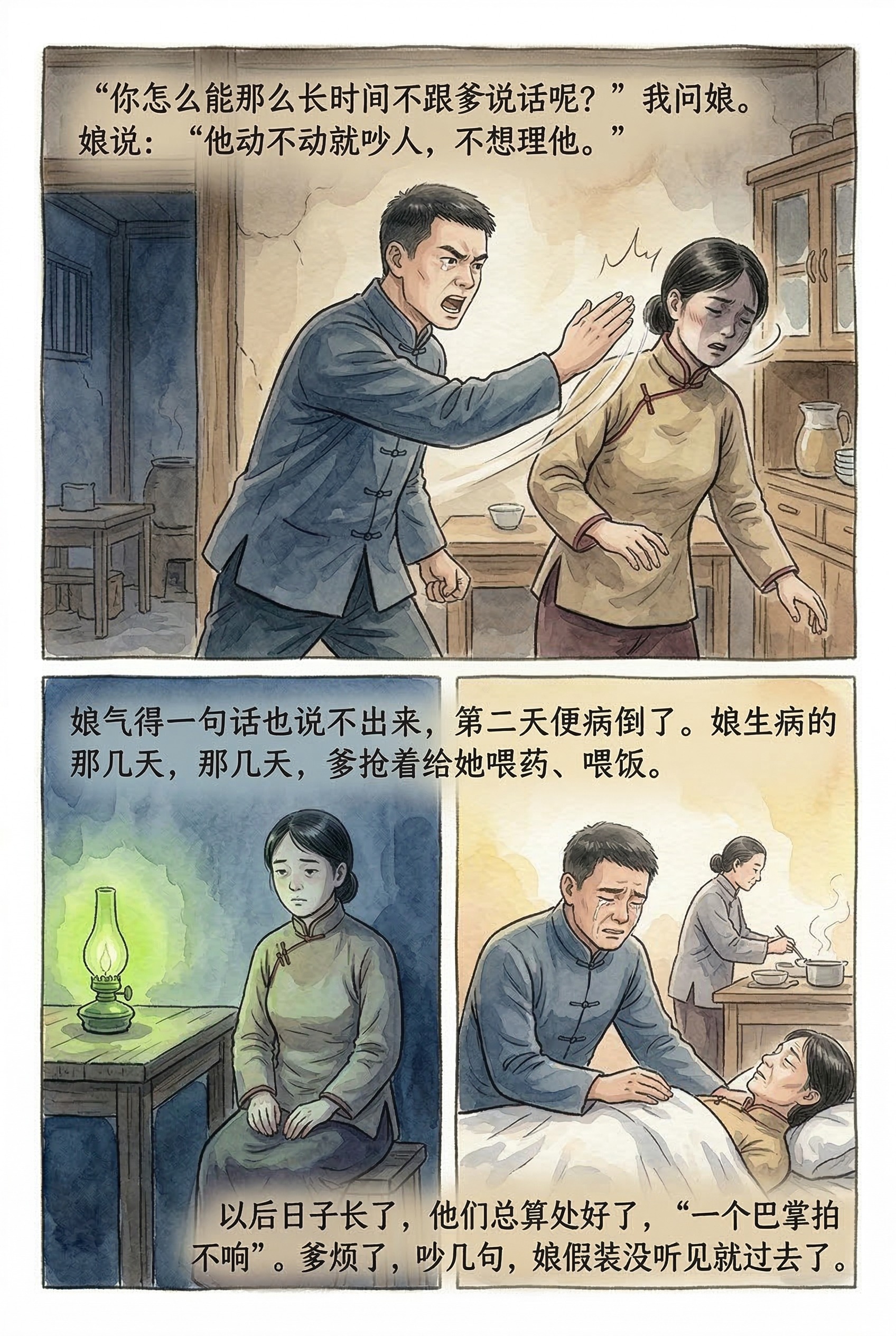 The Breaking Point (一连几天，爹和娘不说一句话)