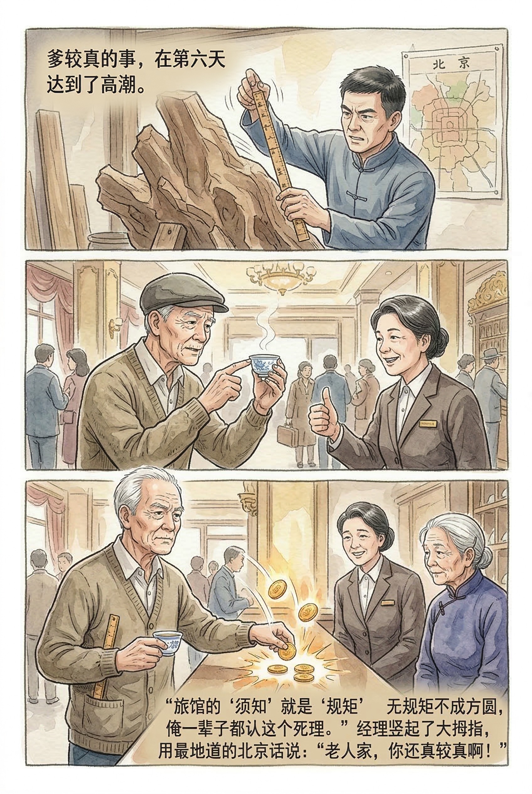 The Measure of a Man (俺爹的较真)