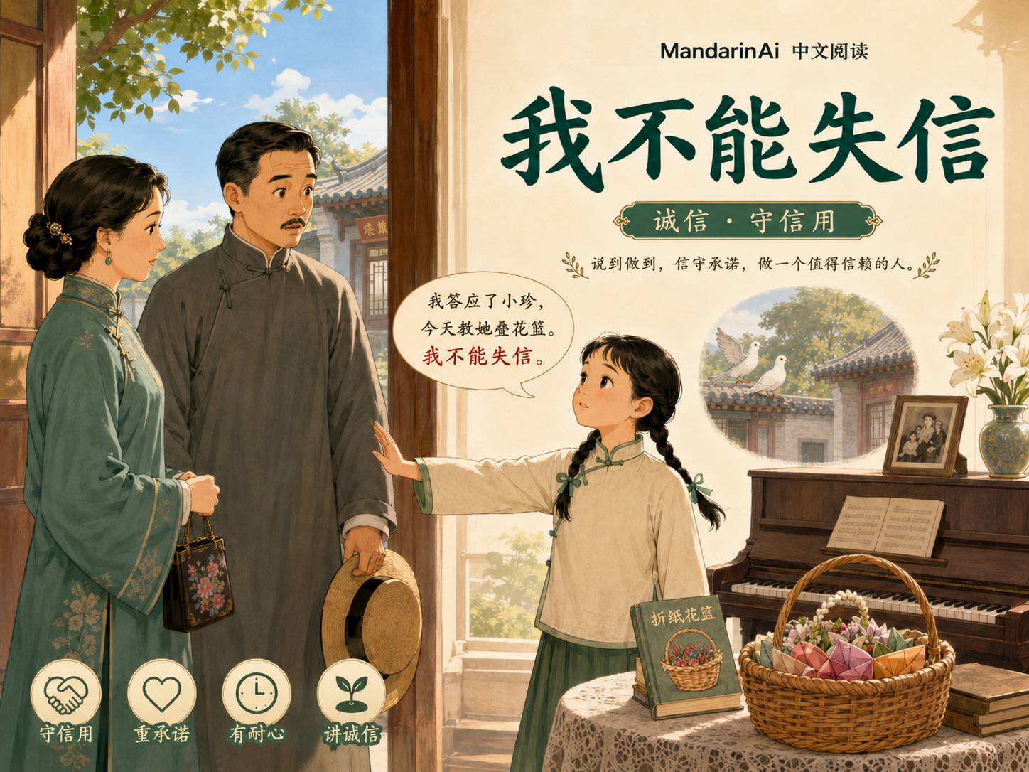 我不能失信