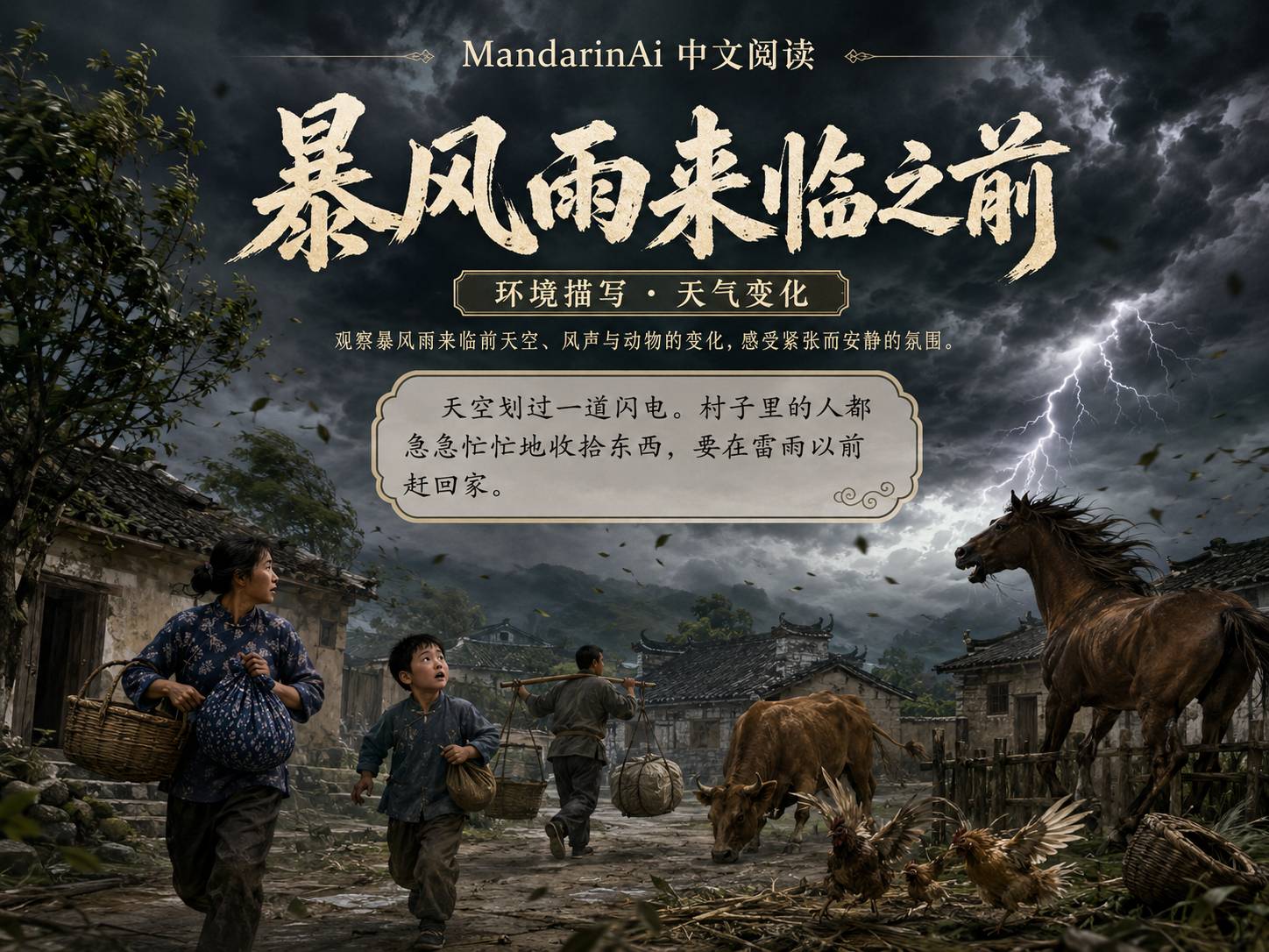 暴风雨来临之前