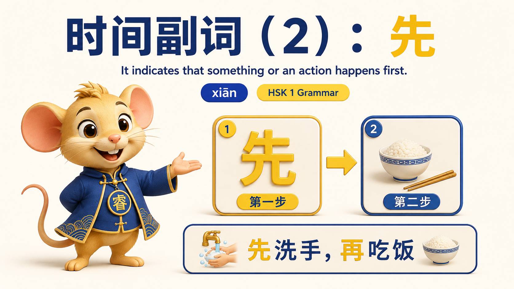 时间副词(2):先