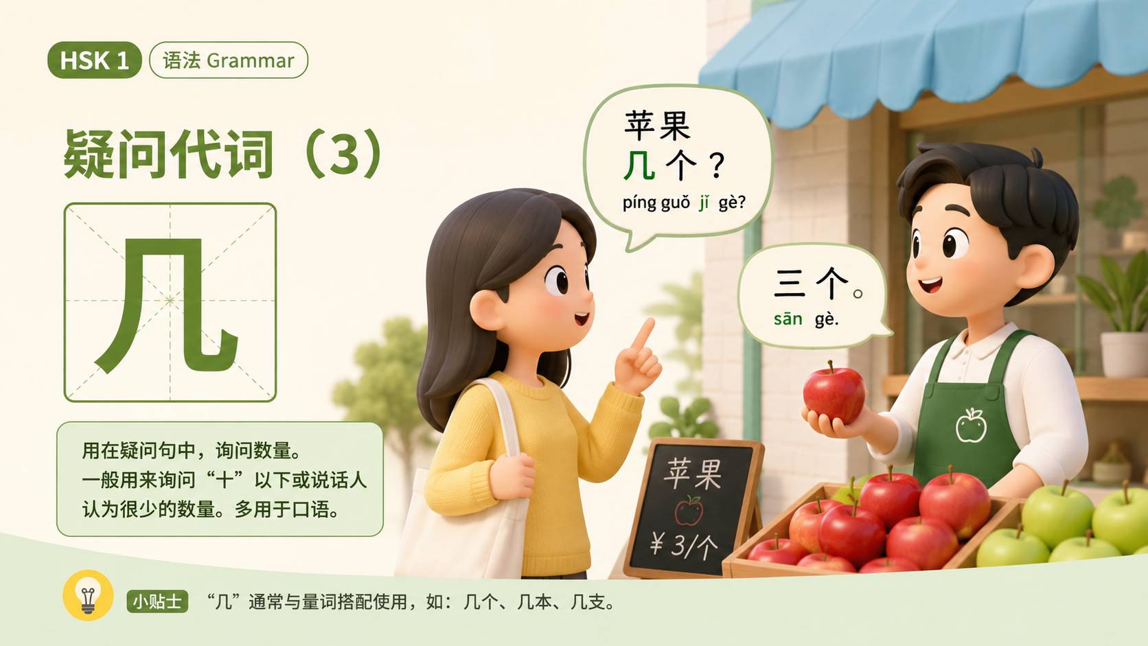 疑问代词(3):几