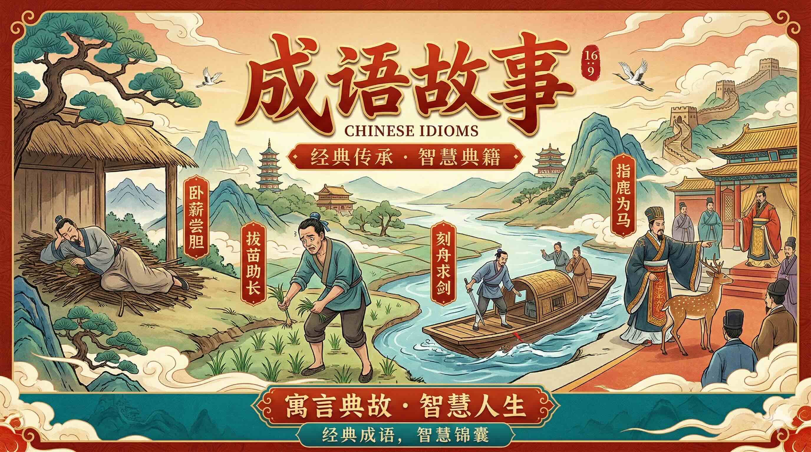 中国成语故事Chinese Idioms