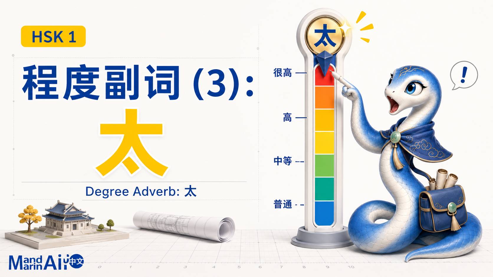 程度副词(3):太